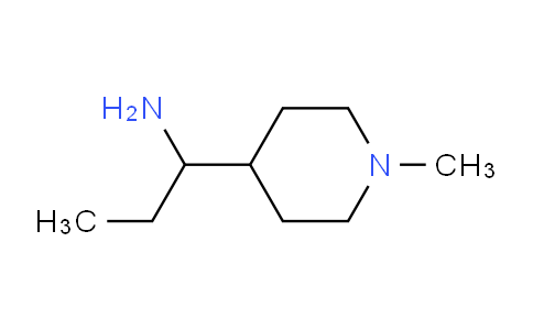 CAS No. 1519910-35-0, 1-(1-Methylpiperidin-4-yl)propan-1-amine