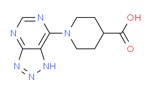 CAS No. 1707566-55-9, 1-(1H-[1,2,3]Triazolo[4,5-d]pyrimidin-7-yl)piperidine-4-carboxylic acid