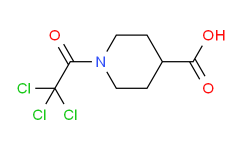 CAS No. 1211496-17-1, 1-(2,2,2-Trichloroacetyl)piperidine-4-carboxylic acid