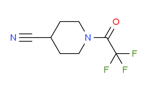 CAS No. 77940-79-5, 1-(2,2,2-Trifluoroacetyl)piperidine-4-carbonitrile