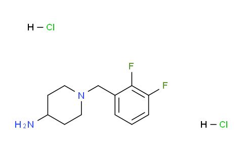 CAS No. 1286274-04-1, 1-(2,3-Difluorobenzyl)piperidin-4-amine dihydrochloride