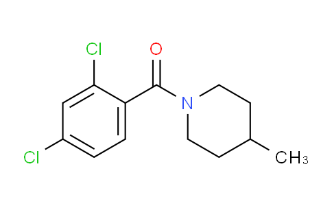 CAS No. 327069-50-1, 1-(2,4-Dichlorobenzoyl)-4-methylpiperidine