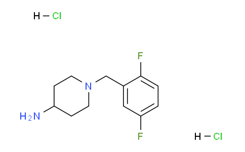CAS No. 1286266-03-2, 1-(2,5-Difluorobenzyl)piperidin-4-amine dihydrochloride