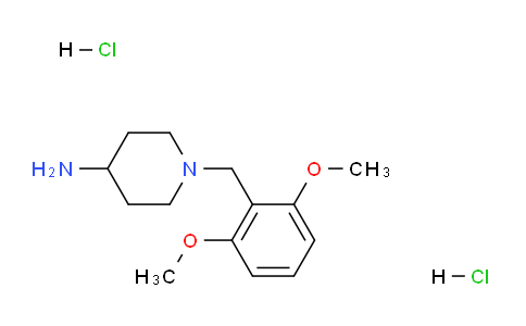 CAS No. 849925-08-2, 1-(2,6-Dimethoxybenzyl)piperidin-4-amine dihydrochloride