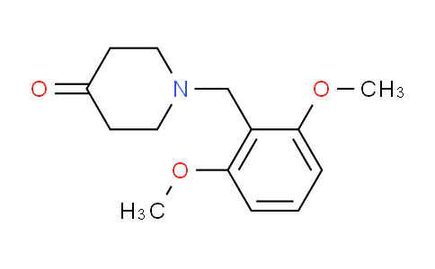 CAS No. 397244-87-0, 1-(2,6-Dimethoxybenzyl)piperidin-4-one