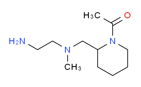 CAS No. 1353967-10-8, 1-(2-(((2-Aminoethyl)(methyl)amino)methyl)piperidin-1-yl)ethanone