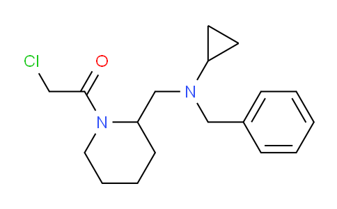 CAS No. 1353954-88-7, 1-(2-((Benzyl(cyclopropyl)amino)methyl)piperidin-1-yl)-2-chloroethanone