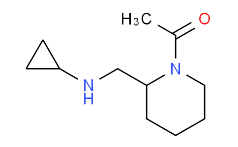 CAS No. 1353965-94-2, 1-(2-((Cyclopropylamino)methyl)piperidin-1-yl)ethanone