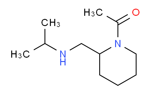 CAS No. 1353975-57-1, 1-(2-((Isopropylamino)methyl)piperidin-1-yl)ethanone