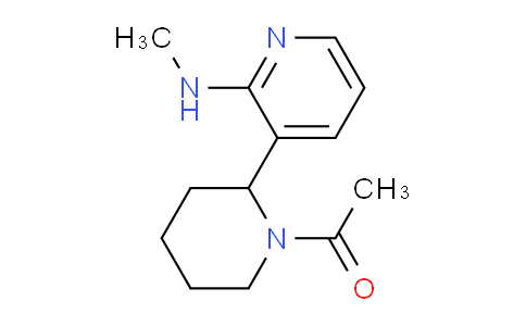 CAS No. 1352517-39-5, 1-(2-(2-(Methylamino)pyridin-3-yl)piperidin-1-yl)ethanone