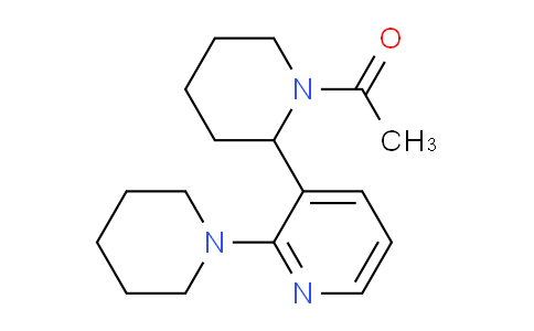 CAS No. 1352533-39-1, 1-(2-(2-(Piperidin-1-yl)pyridin-3-yl)piperidin-1-yl)ethanone