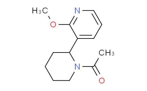 1352500-42-5 | 1-(2-(2-Methoxypyridin-3-yl)piperidin-1-yl)ethanone