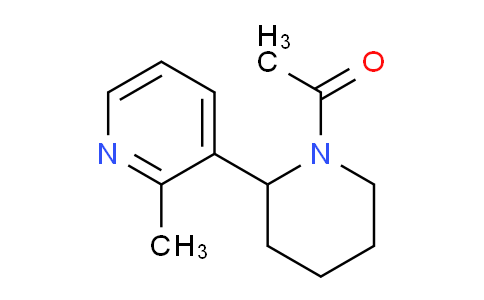 CAS No. 1352513-87-1, 1-(2-(2-Methylpyridin-3-yl)piperidin-1-yl)ethanone
