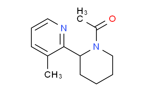 CAS No. 1352484-56-0, 1-(2-(3-Methylpyridin-2-yl)piperidin-1-yl)ethanone