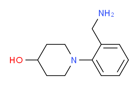CAS No. 887580-19-0, 1-(2-(Aminomethyl)phenyl)piperidin-4-ol