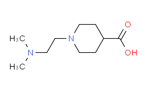 CAS No. 889939-59-7, 1-(2-(Dimethylamino)ethyl)piperidine-4-carboxylic acid