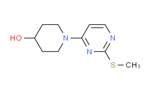 CAS No. 1261235-49-7, 1-(2-(Methylthio)pyrimidin-4-yl)piperidin-4-ol