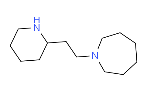 CAS No. 59608-65-0, 1-(2-(Piperidin-2-yl)ethyl)azepane