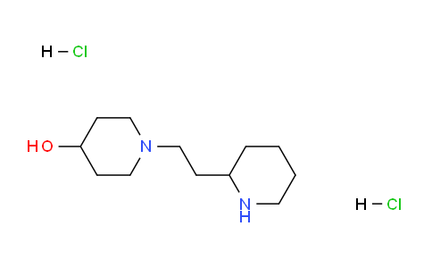 CAS No. 1219957-66-0, 1-(2-(Piperidin-2-yl)ethyl)piperidin-4-ol dihydrochloride