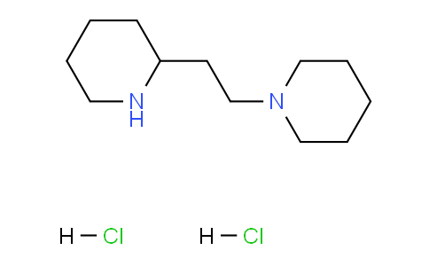CAS No. 6295-79-0, 1-(2-(Piperidin-2-yl)ethyl)piperidine dihydrochloride