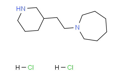 CAS No. 1220018-06-3, 1-(2-(Piperidin-3-yl)ethyl)azepane dihydrochloride