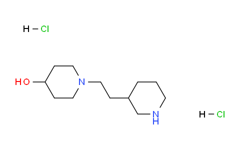 CAS No. 1219981-11-9, 1-(2-(Piperidin-3-yl)ethyl)piperidin-4-ol dihydrochloride