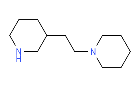 CAS No. 122373-92-6, 1-(2-(Piperidin-3-yl)ethyl)piperidine
