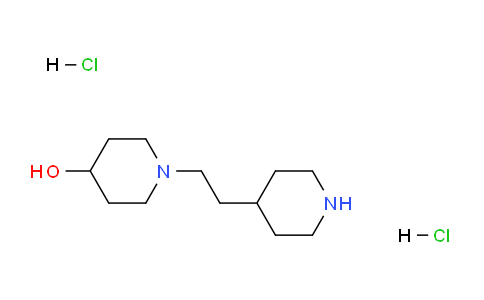 CAS No. 1220038-64-1, 1-(2-(Piperidin-4-yl)ethyl)piperidin-4-ol dihydrochloride