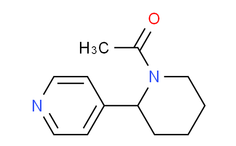 CAS No. 1352508-24-7, 1-(2-(Pyridin-4-yl)piperidin-1-yl)ethanone