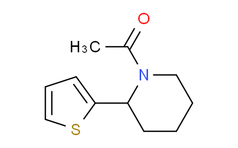 CAS No. 1355233-86-1, 1-(2-(Thiophen-2-yl)piperidin-1-yl)ethanone