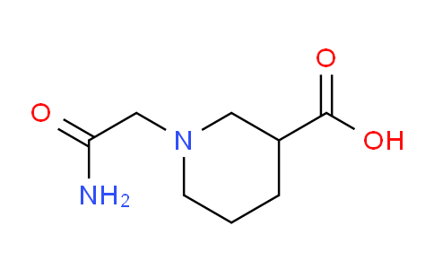CAS No. 915922-21-3, 1-(2-Amino-2-oxoethyl)piperidine-3-carboxylic acid