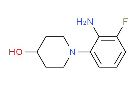 CAS No. 1184648-78-9, 1-(2-Amino-3-fluorophenyl)piperidin-4-ol
