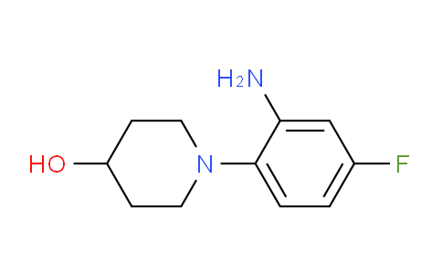 CAS No. 1019507-61-9, 1-(2-Amino-4-fluorophenyl)piperidin-4-ol