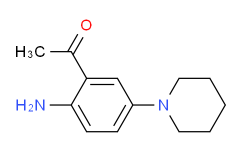 CAS No. 60283-14-9, 1-(2-Amino-5-(piperidin-1-yl)phenyl)ethanone