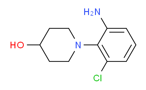 CAS No. 954271-33-1, 1-(2-Amino-6-chlorophenyl)piperidin-4-ol