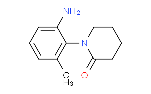 CAS No. 1211496-23-9, 1-(2-Amino-6-methylphenyl)piperidin-2-one