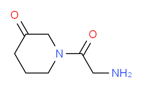 CAS No. 1353987-92-4, 1-(2-Aminoacetyl)piperidin-3-one