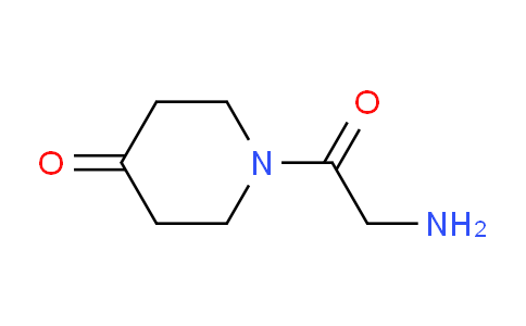 CAS No. 1353957-31-9, 1-(2-Aminoacetyl)piperidin-4-one