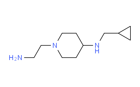 CAS No. 1353963-89-9, 1-(2-Aminoethyl)-N-(cyclopropylmethyl)piperidin-4-amine