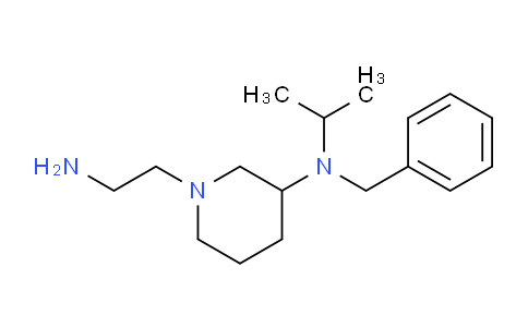 CAS No. 1353947-99-5, 1-(2-Aminoethyl)-N-benzyl-N-isopropylpiperidin-3-amine