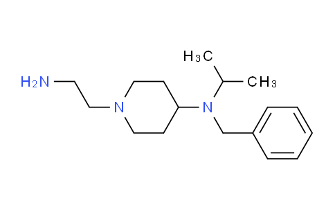 CAS No. 1353957-72-8, 1-(2-Aminoethyl)-N-benzyl-N-isopropylpiperidin-4-amine