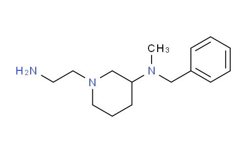 CAS No. 1353985-38-2, 1-(2-Aminoethyl)-N-benzyl-N-methylpiperidin-3-amine