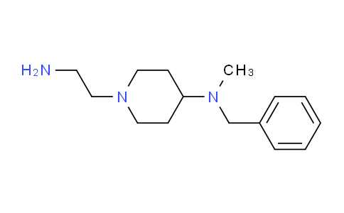 CAS No. 1353962-70-5, 1-(2-Aminoethyl)-N-benzyl-N-methylpiperidin-4-amine