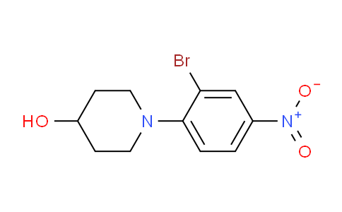 CAS No. 1072944-61-6, 1-(2-Bromo-4-nitrophenyl)piperidin-4-ol