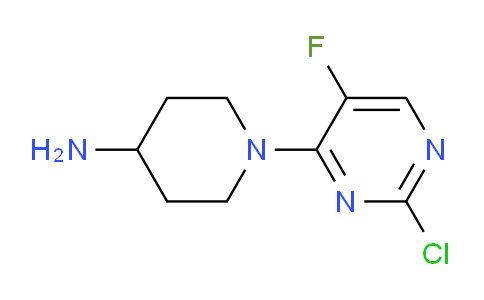 CAS No. 1338495-15-0, 1-(2-Chloro-5-fluoropyrimidin-4-yl)piperidin-4-amine
