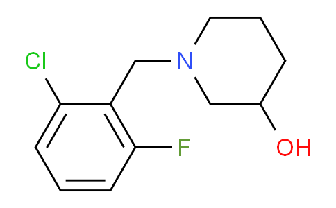 CAS No. 415957-98-1, 1-(2-Chloro-6-fluorobenzyl)piperidin-3-ol