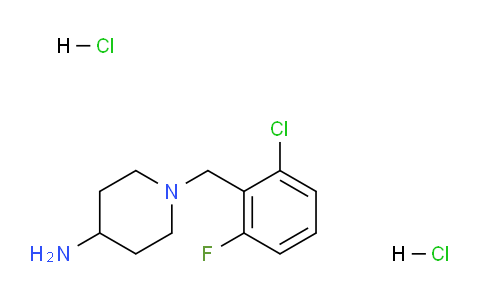 CAS No. 1286264-88-7, 1-(2-Chloro-6-fluorobenzyl)piperidin-4-amine dihydrochloride