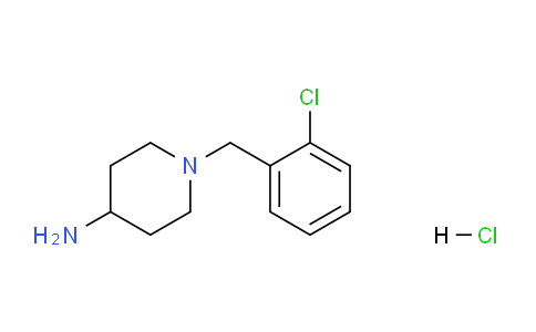 CAS No. 1158219-47-6, 1-(2-Chlorobenzyl)piperidin-4-amine hydrochloride