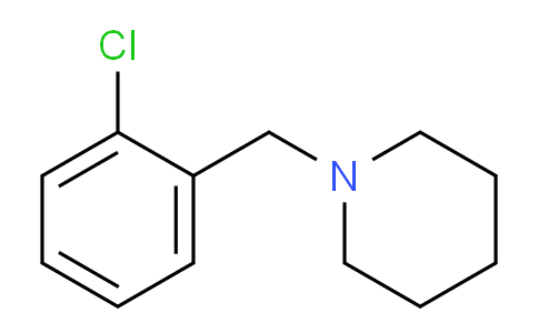 CAS No. 59507-48-1, 1-(2-Chlorobenzyl)piperidine