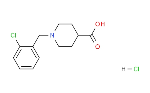 CAS No. 876715-85-4, 1-(2-Chlorobenzyl)piperidine-4-carboxylic acid hydrochloride